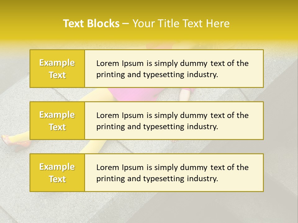 Graffiti Beautiful Young PowerPoint Template