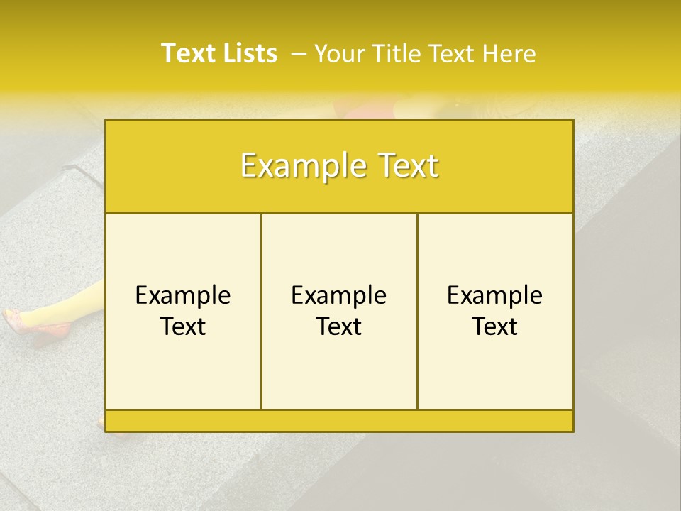 Graffiti Beautiful Young PowerPoint Template