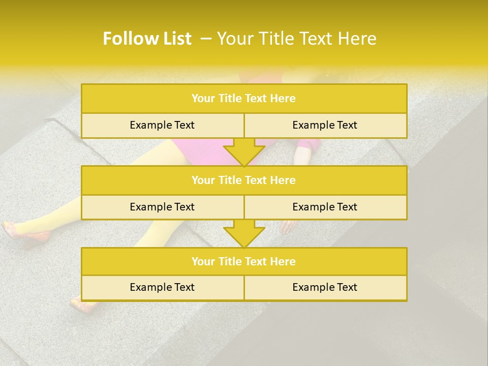 Graffiti Beautiful Young PowerPoint Template