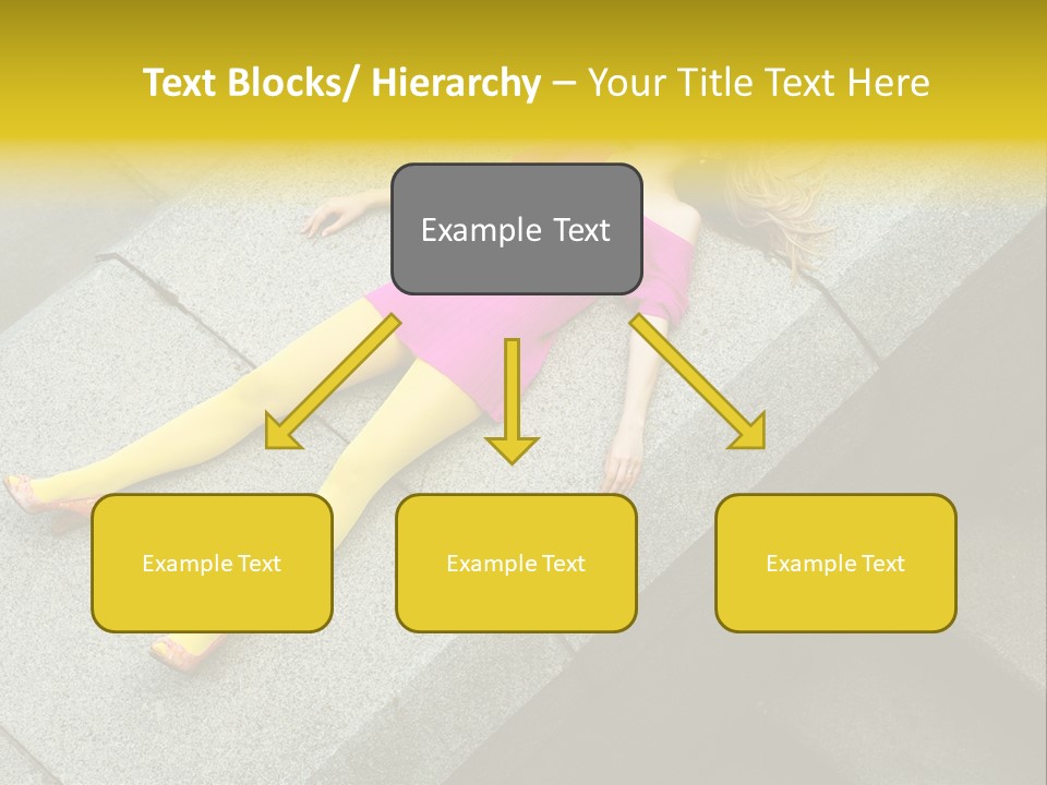Graffiti Beautiful Young PowerPoint Template