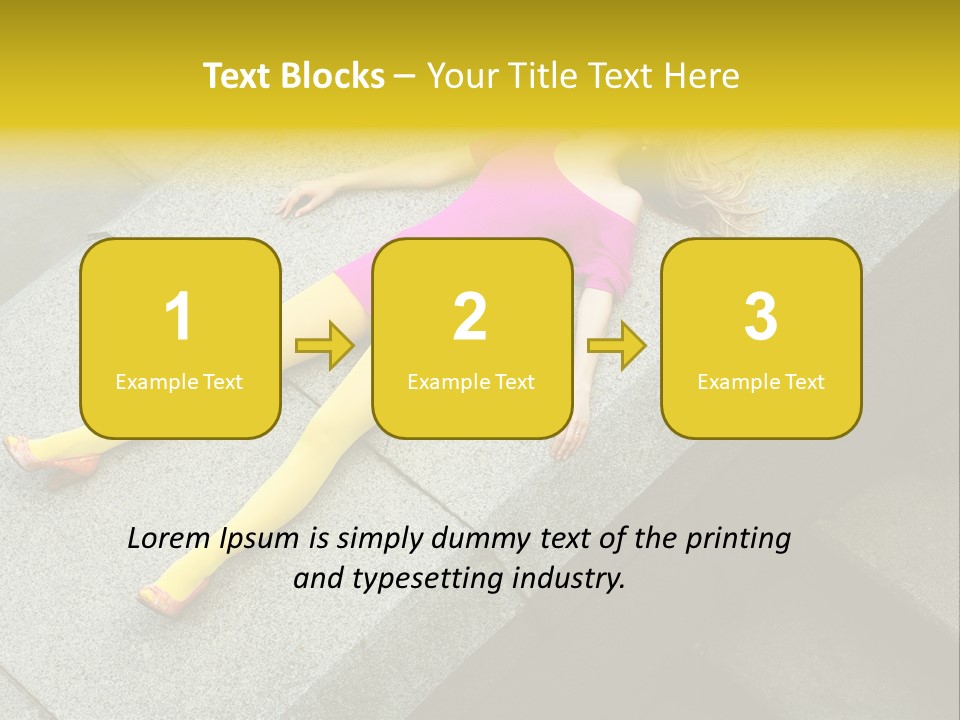 Graffiti Beautiful Young PowerPoint Template