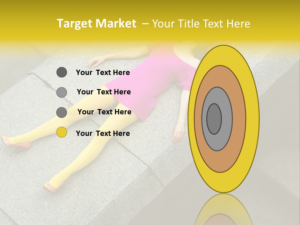 Graffiti Beautiful Young PowerPoint Template