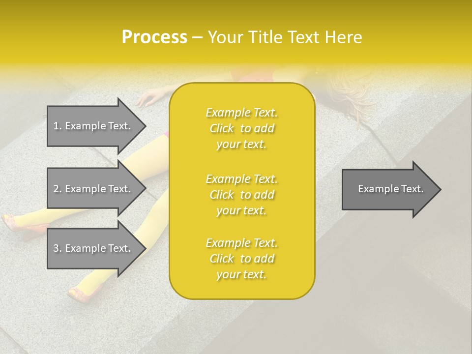 Graffiti Beautiful Young PowerPoint Template