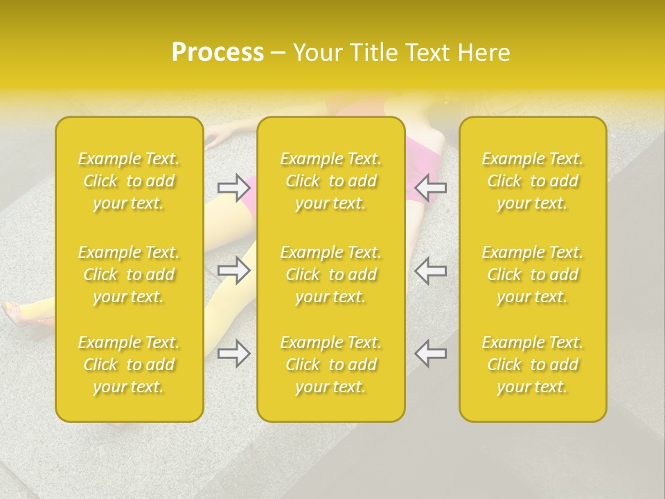 Graffiti Beautiful Young PowerPoint Template