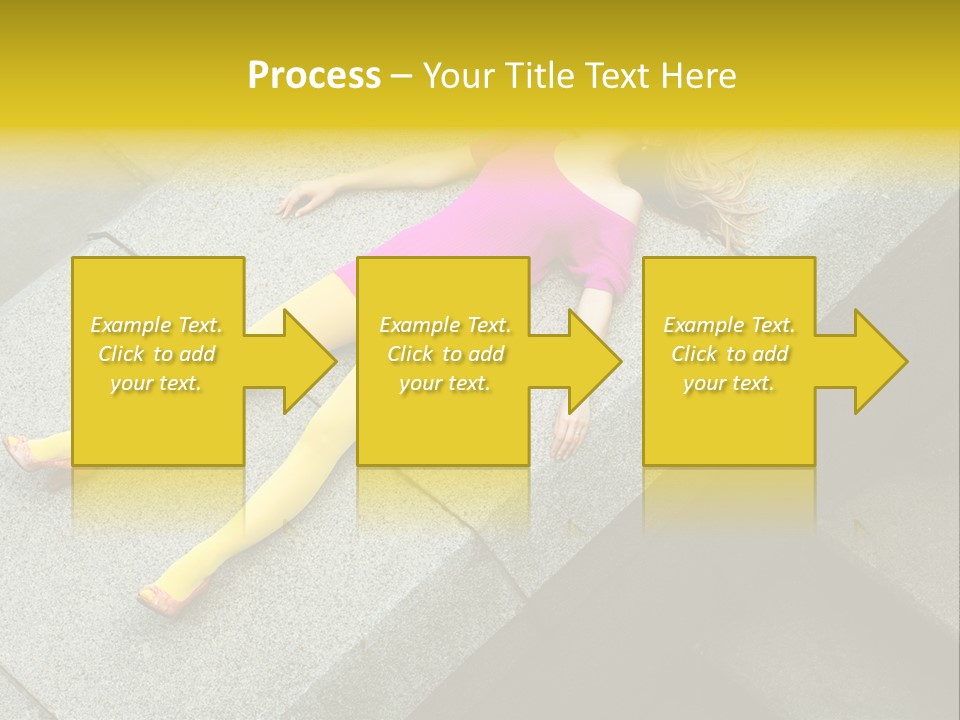 Graffiti Beautiful Young PowerPoint Template