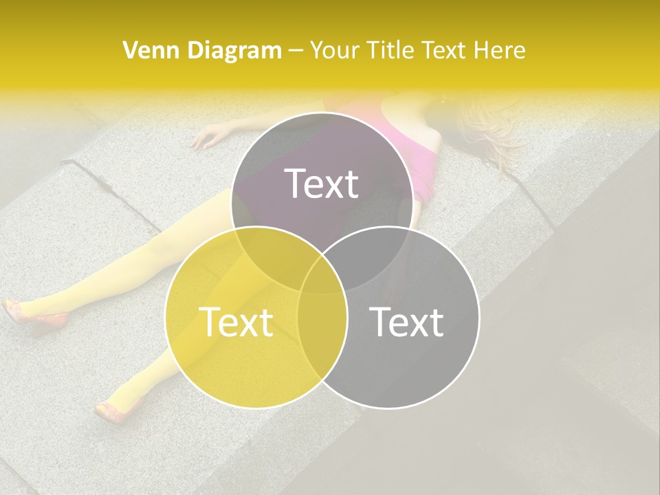 Graffiti Beautiful Young PowerPoint Template