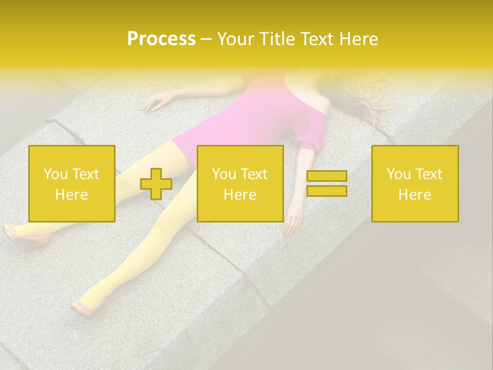 Graffiti Beautiful Young PowerPoint Template