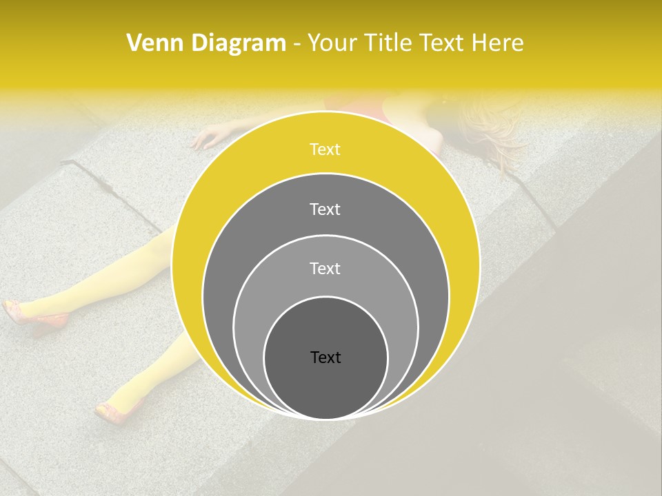 Graffiti Beautiful Young PowerPoint Template