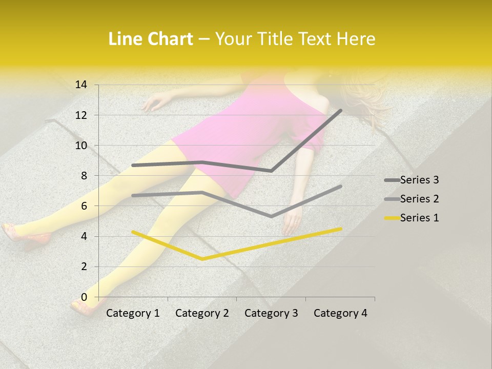 Graffiti Beautiful Young PowerPoint Template