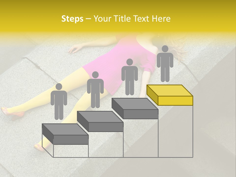 Graffiti Beautiful Young PowerPoint Template