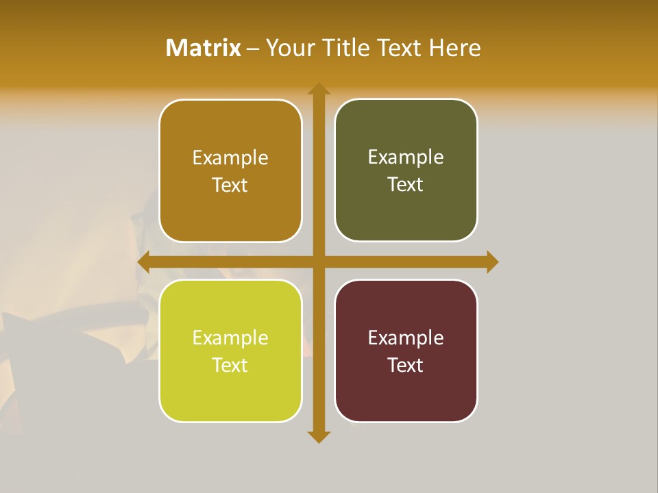 Room Darkness Bed PowerPoint Template