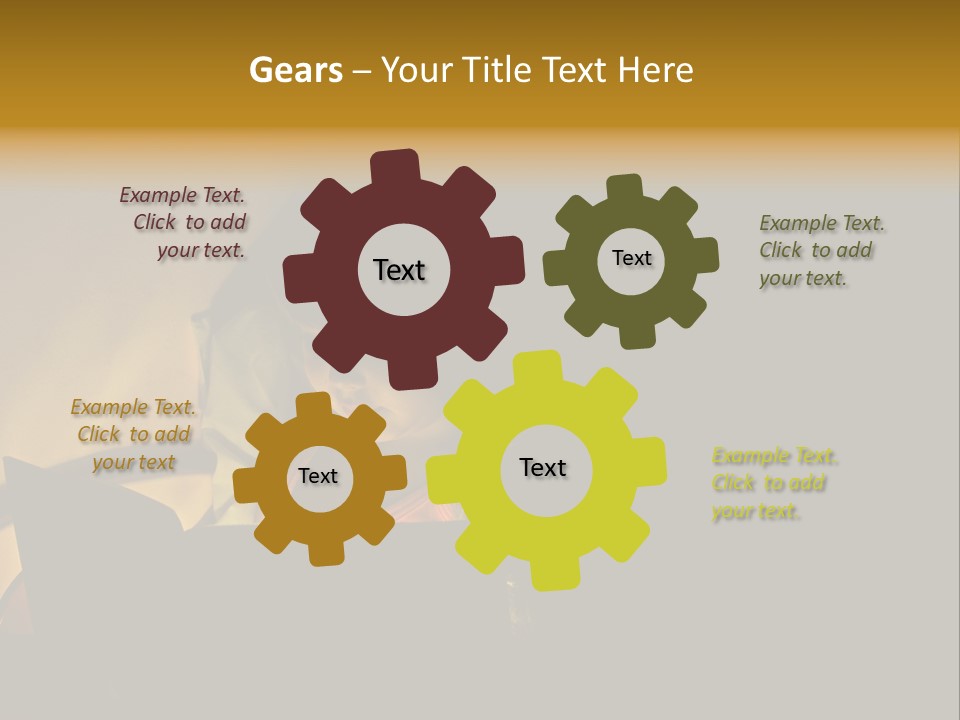 Room Darkness Bed PowerPoint Template