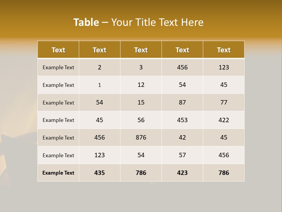 Room Darkness Bed PowerPoint Template