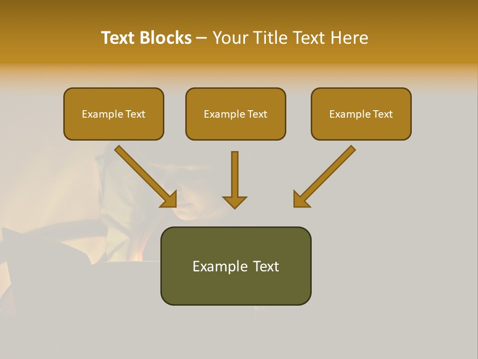 Room Darkness Bed PowerPoint Template