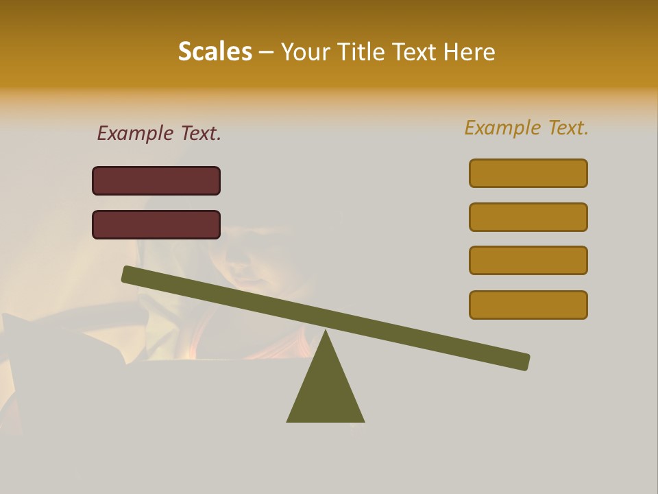Room Darkness Bed PowerPoint Template