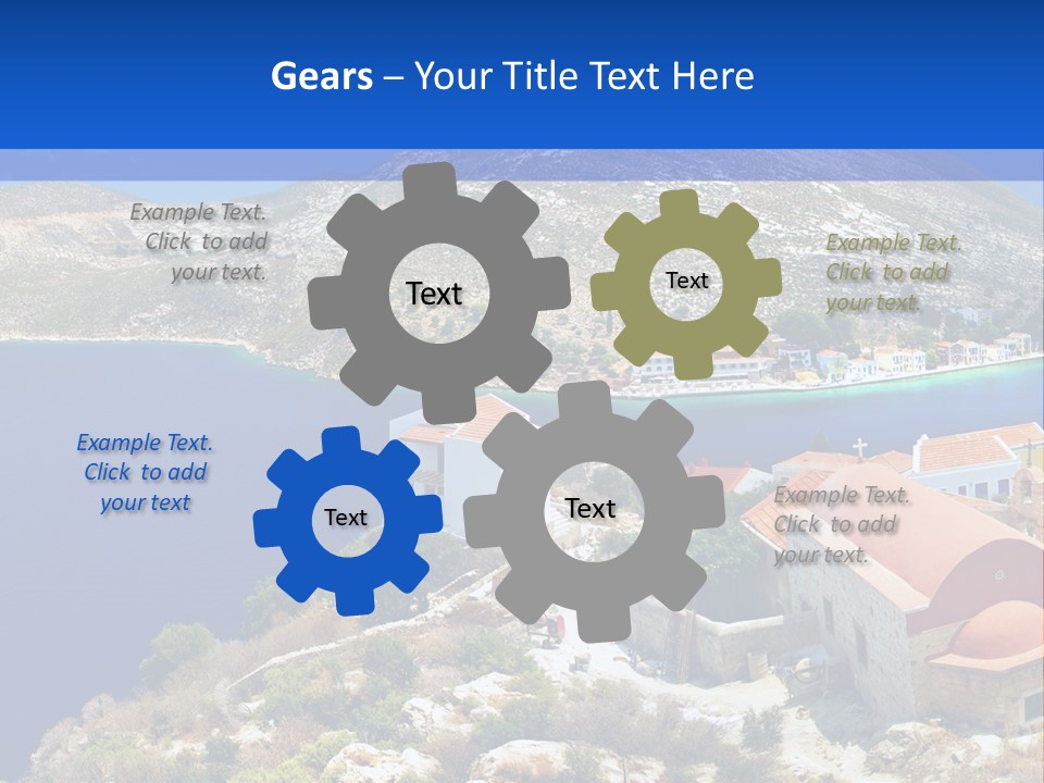 White Beautiful Woman PowerPoint Template