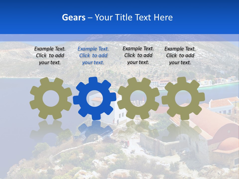 White Beautiful Woman PowerPoint Template