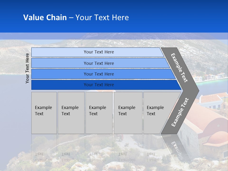 White Beautiful Woman PowerPoint Template