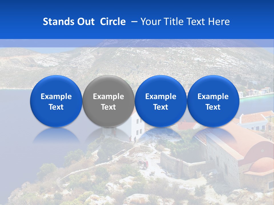 White Beautiful Woman PowerPoint Template