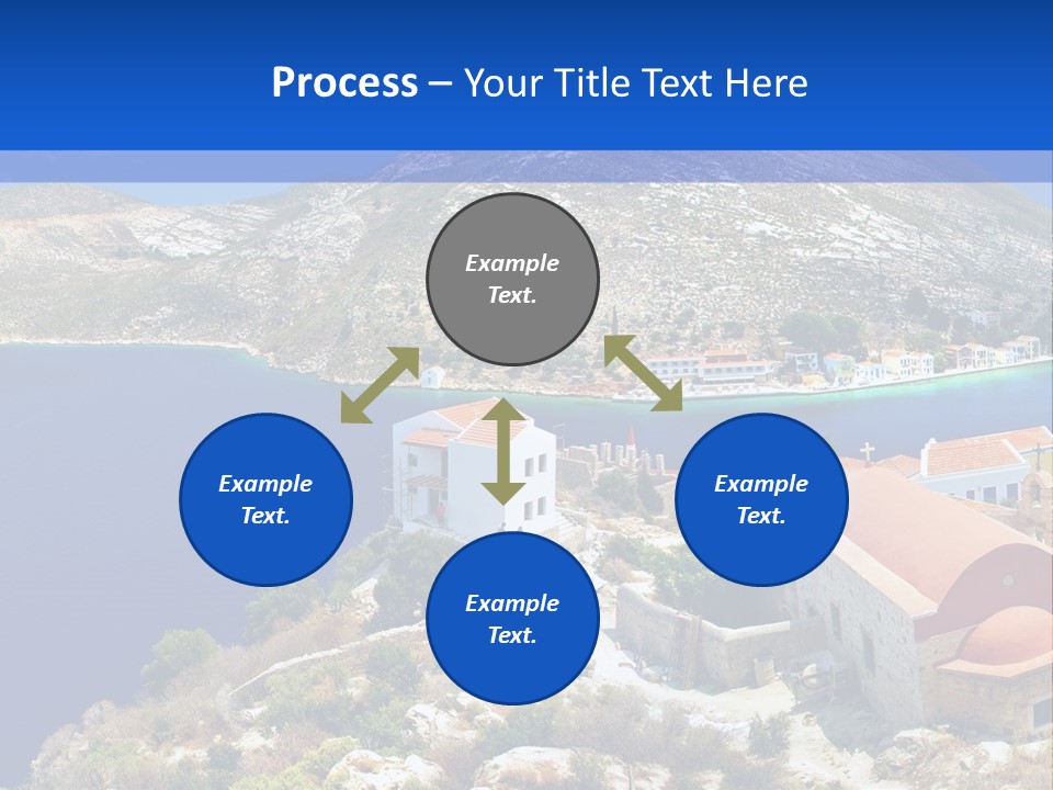 White Beautiful Woman PowerPoint Template
