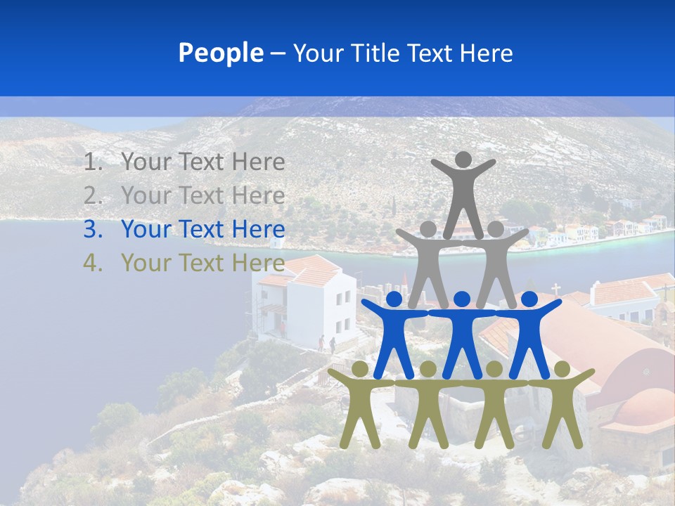 White Beautiful Woman PowerPoint Template