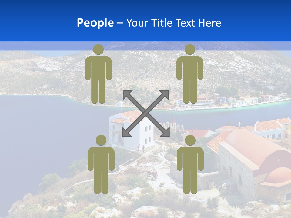 White Beautiful Woman PowerPoint Template