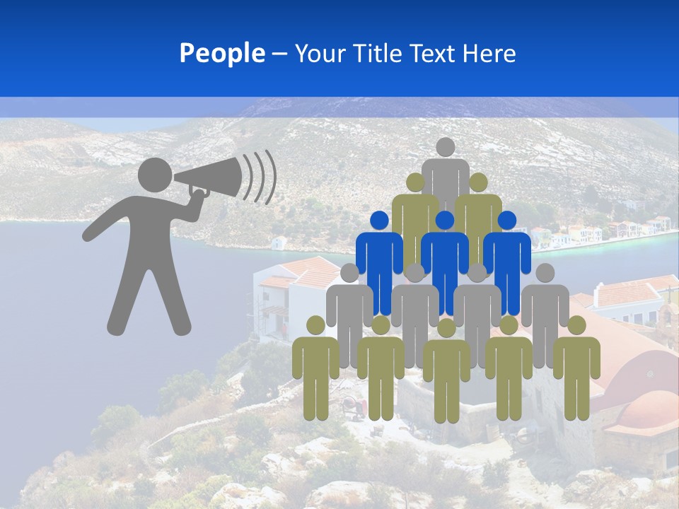 White Beautiful Woman PowerPoint Template