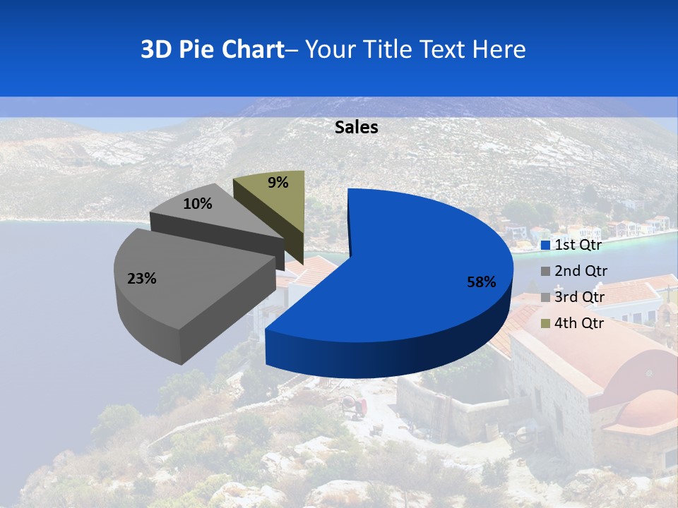 White Beautiful Woman PowerPoint Template