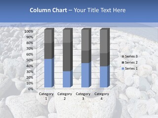 Beach Clouds Gravels PowerPoint Template