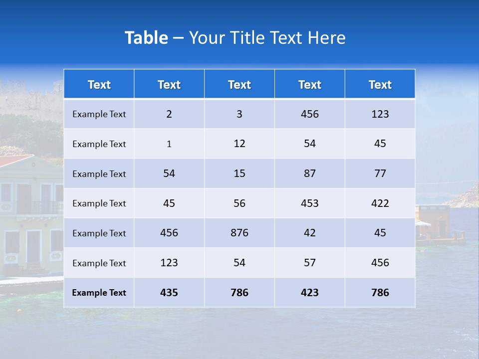 Greece PowerPoint Template