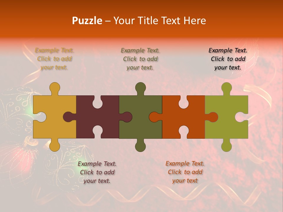 Christmas Decoration PowerPoint Template