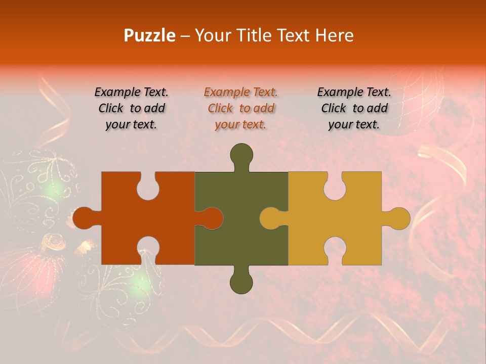 Christmas Decoration PowerPoint Template