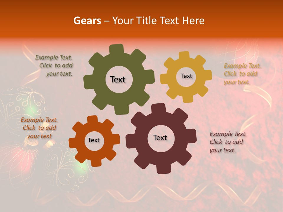 Christmas Decoration PowerPoint Template