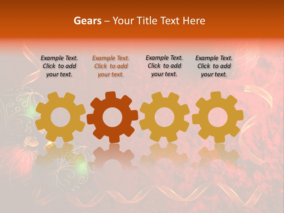 Christmas Decoration PowerPoint Template