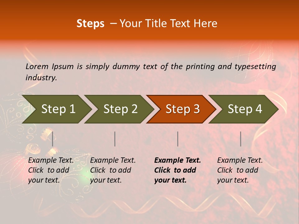Christmas Decoration PowerPoint Template