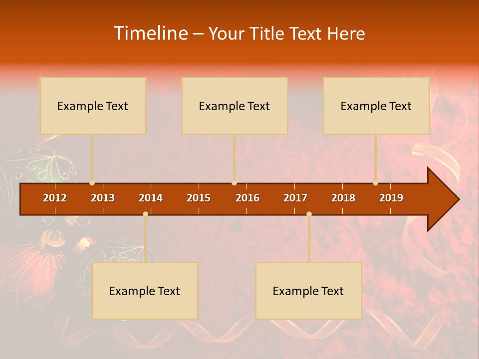 Christmas Decoration PowerPoint Template