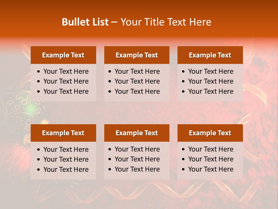 Christmas Decoration PowerPoint Template
