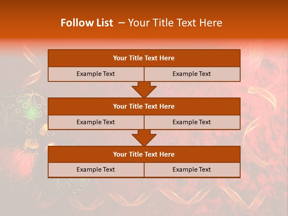 Christmas Decoration PowerPoint Template