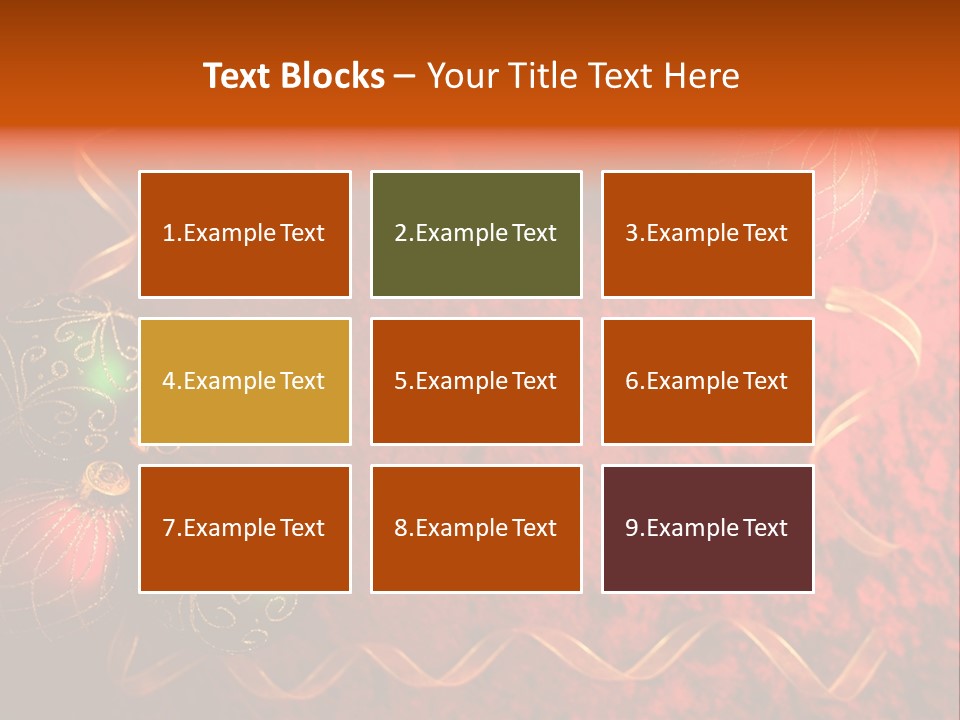 Christmas Decoration PowerPoint Template