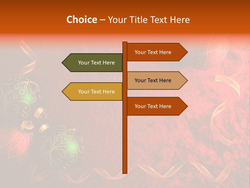 Christmas Decoration PowerPoint Template