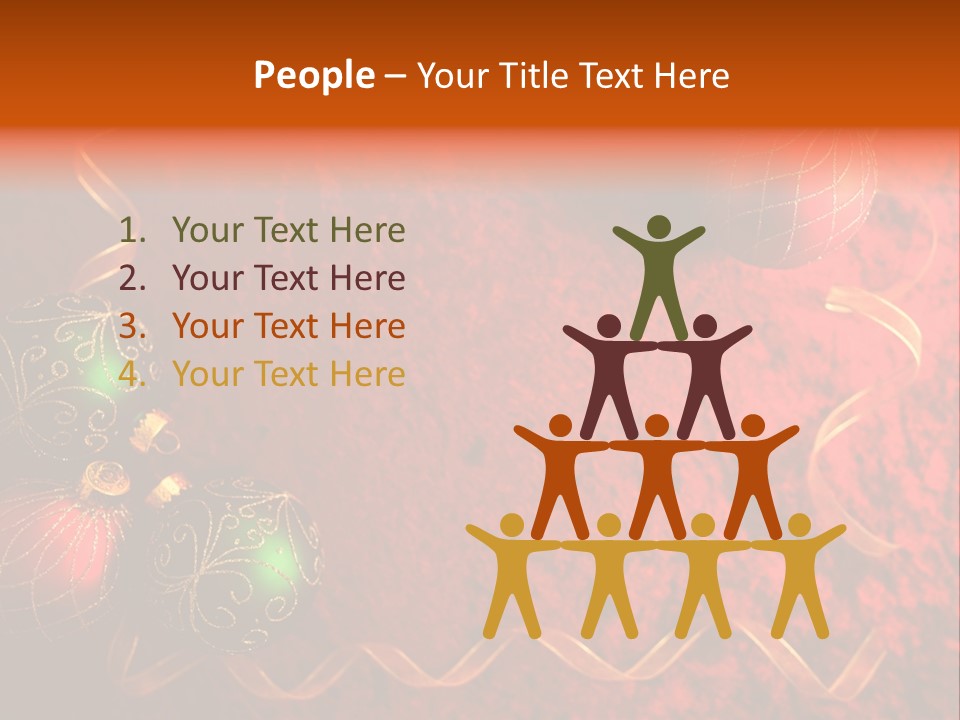 Christmas Decoration PowerPoint Template