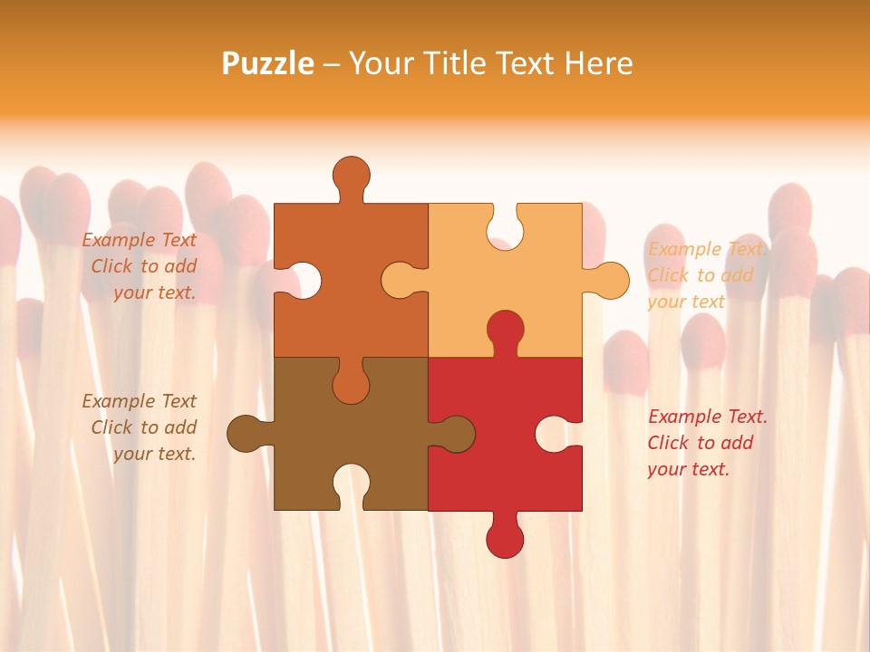 Matches PowerPoint Template