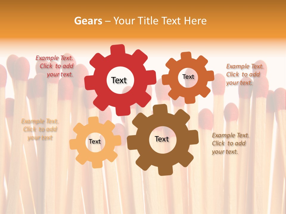 Matches PowerPoint Template