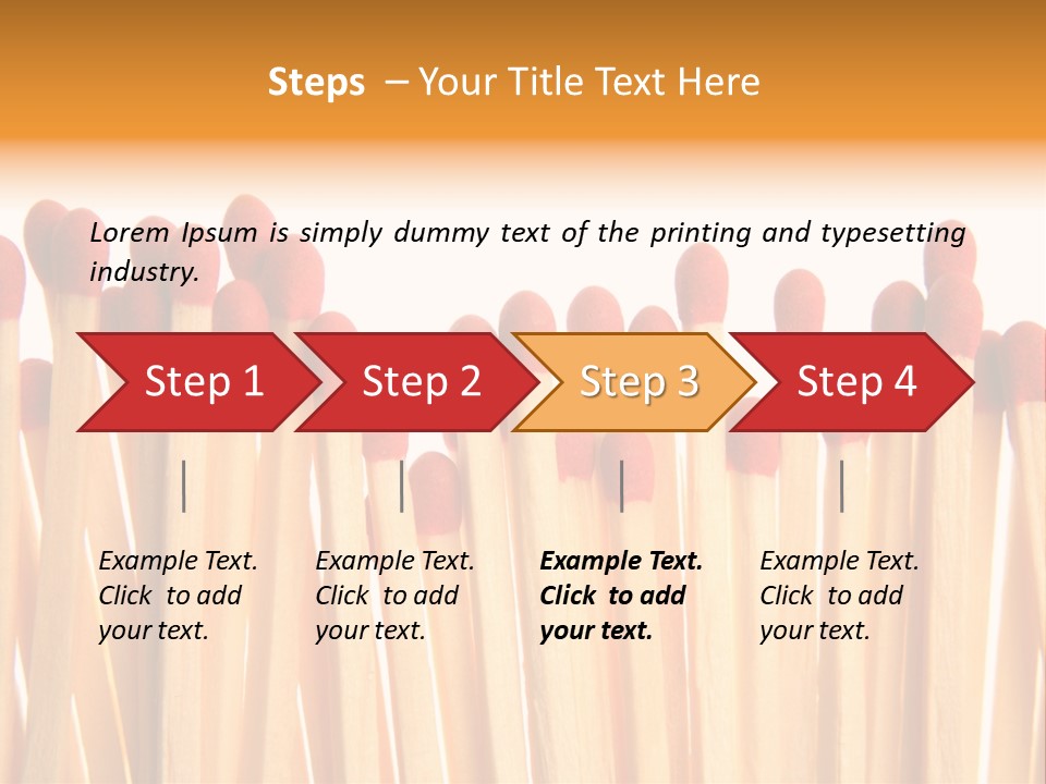 Matches PowerPoint Template