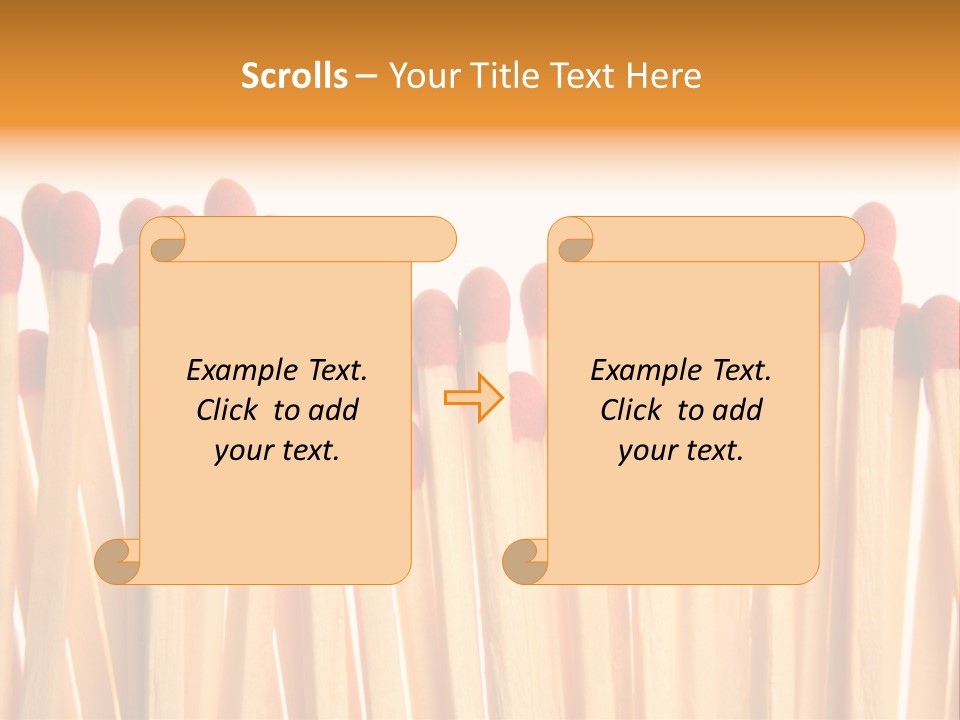 Matches PowerPoint Template