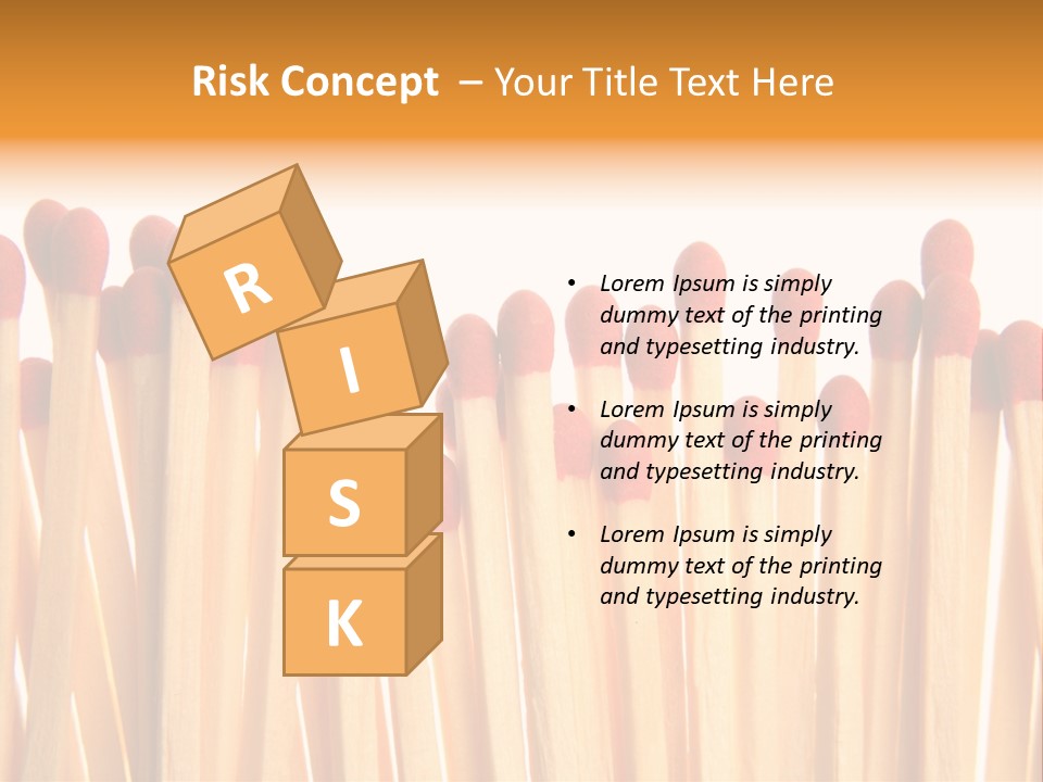 Matches PowerPoint Template