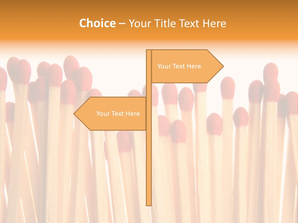 Matches PowerPoint Template