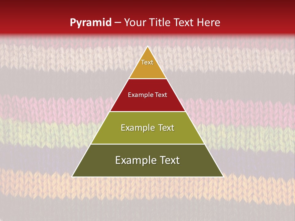 Thread Pink Fabric PowerPoint Template