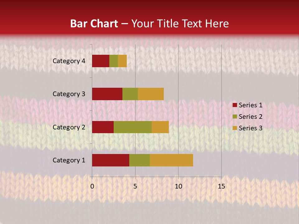 Thread Pink Fabric PowerPoint Template