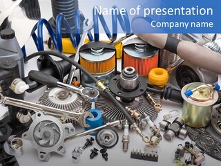 Auto Parts PowerPoint Template